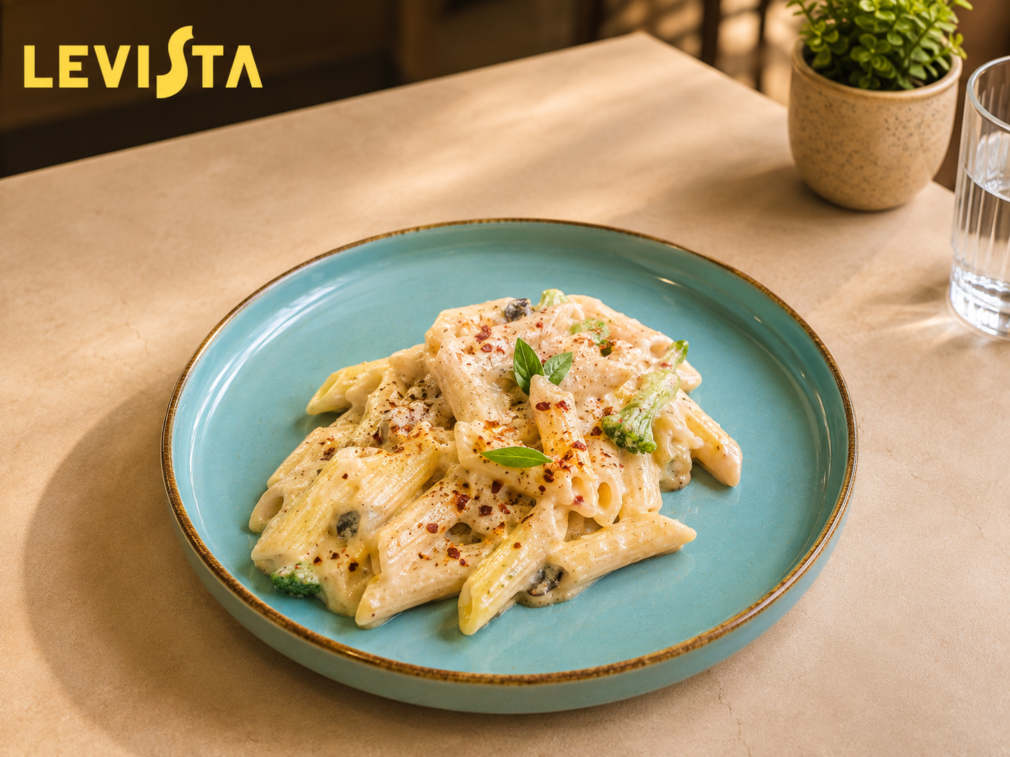 Creamy Alfredo Penne